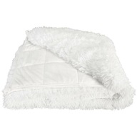 Záťažová deka Furry 150x200cm biela