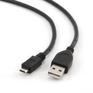 Kabel Ładowania i Transferu Danych USB 2.0 1.8m Czarny