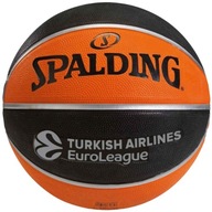 Piłka koszykowa 5 Spalding EuroLeague 5 brązowy /Spalding