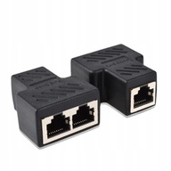 ADAPTER ZŁĄCZKA SIECIOWA RJ45->2X RJ45 EKRAN LANBERG