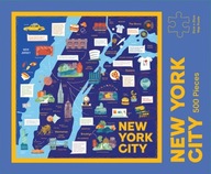 New York City Map Puzzle : 500-Piece Jigsaw Puzzle Jigsaw Hardie Grant Expl
