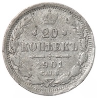 20 kopiejek - Rosja - 1901 rok