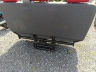 VW T5 Sitz TRZYOSOBOWA TROJKA CZARNO-roter MATERIAL