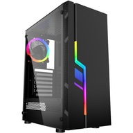 Obudowa Gembird Fornax 2000 RGB Midi Tower