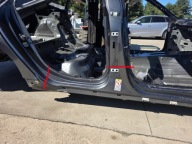 quarter threshold BOK right side AUDI A5 8W SPORTBACK 5-door OD 2016 ROKU