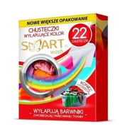 Chusteczki do Prania Przeciw Farbowaniu Smart Wash Wyłapują Kolory 22szt