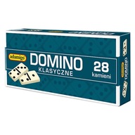 DOMINO KLASYCZNE - 28 plastikowych kamieni, ADAMIGO