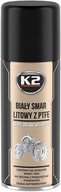 K2 BIAŁY SMAR LITOWY Z TEFLONEM PTFE 400ML