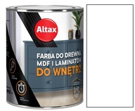 ALTAX FARBA DO INTERIÉRU SMALT NA DREVO,MDF, LAMINÁTY 0,75L BIELY LESK