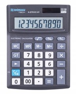Kalkulator biurowy Donau Tech 10 cyfrowy wyświetlacz czarny