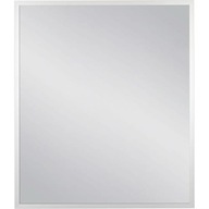 Kúpeľňové zrkadlo v striebornom ráme 70x80 cm