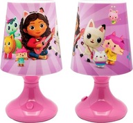 Lampka nocna Kids Euroswan GD00022 Koci Domek Gabi różowa