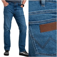 Męskie spodnie jeansowe proste Wrangler GREENSBORO W34 L32