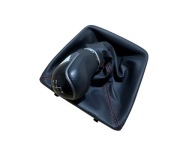 Schaltknopf Leder rote NITKA SEAT IBIZA 6J IV FR