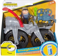 IMAGINEXT MINIONKI BICYKEL MEGAMOTOCYKEL DEC + FIGÚRKA GMP38