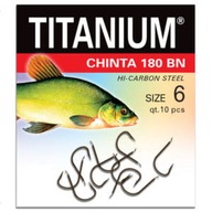 Haczyki Titanium Chinta 180 BN nr 4 Mocne