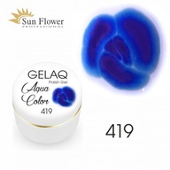 Gelaq Hybridný lak Aqua Color 419 pohár 3g
