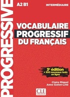 Vocabulaire progressif intermediare książka + CD