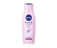 NIVEA HAIRMILK Szampon do włosów blask, 400 ml