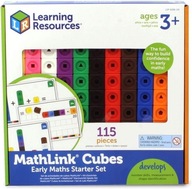 Learning Resources - MathLink Cubes - Kostki z zadaniami LSP4286