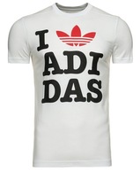 Adidas Originals biała koszulka t-shirt męski M