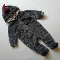 MATALAN pluszowy kombinezon DINO***3-6m