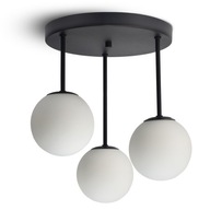 Lampa Sufitowa Żyrandol Plafon Full Globe Glass 561-ER3 G9 Białe kule LED