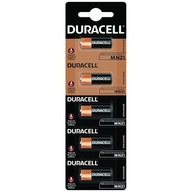 5x DURACELL A23 MN21 L1028 V23GA 12V diaľkové ovládanie