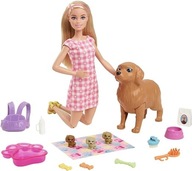 OPIS Lalka Barbie ze szczeniakiem i akcesoriami 3+