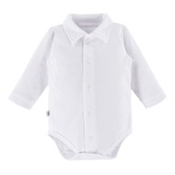 Body koszula biała kołnierzyk niemowlęce wyprawka CEREMONY Eevi