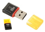 ADAPTER CZYTNIK KART PAMIĘCI MICRO SD MICROSD TF PENDRIVE USB 2.0 AK242C