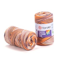 Yarnart Twisted Macrame 3mm VR sznurek ombre 927