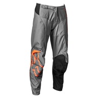 Spodnie cross dla dzieci FOX JUNIOR 180 SKEW PEWTER ORANGE GREY KTM Y28/XL