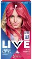 SCHWARZKOPF LIVE COLOUR LIFT 2IN1 FARBA NA VLASY L77 PINK PASSION