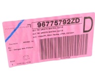 side upholstery boot right right rear part PEUGEOT 308 II T9HB HATCHBACK