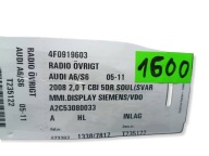 display AUDI A6 C6 4F0919603 !J
