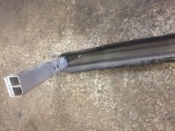 AUDI A5 8T COUPE bumper support rear part STREFY ZGNIOTU