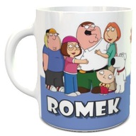 Kubek z imieniem dla Taty głowa rodziny Family Guy