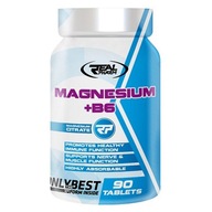 Real Pharm Magnesium + B6 90tabs MAGNEZ WITAMINA B