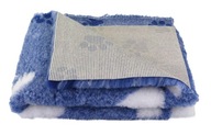 Blovi Dry-Bed UK podložka pre psa biela, odtiene modrej 150 cm x 100 cm