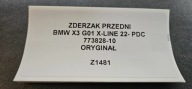 front bumper BMW X3 G01 X-LINE 22- PDC original 773828-10