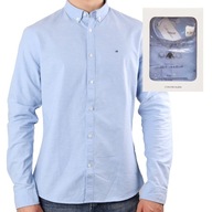 Koszula męska CALVIN KLEIN LS OXFORD STRETCH SHIRT SKY BLUE