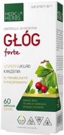 Medica Herbs GŁÓG FORTE Krążenie ZDROWE SERCE Flawony 520mg 60kaps.