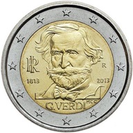 2 euro Włochy Giuseppe Verdi 2013