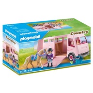 Playmobil Country Transporter koni 71237