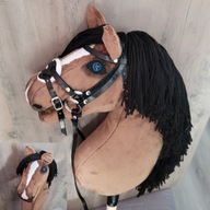 Hobby horse brązowy (KOKOS 3) z ogłowiem + napierśnik GRATIS! / A3