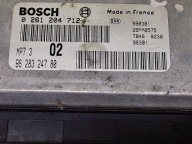 PEUGEOT 206 1.4 control unit of the engine 0261204712