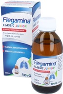 Flegamina Junior syrop truskawkowy kaszel 200 ml