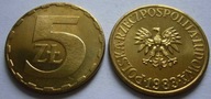 5 zł złotych 1983 mennicza mennicze