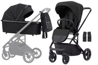 Wózek Carrello ALFA 2w1 | Midnight Black